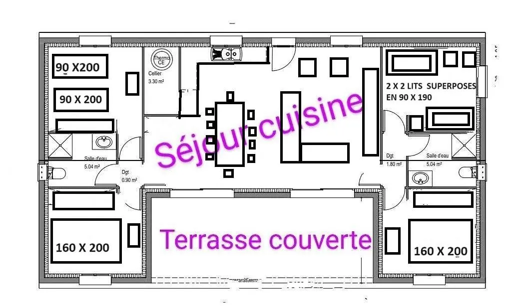 En Ardeche Villa L'Olympe Climatisee Avec Sa Piscine Privee Et Chauffee Joyeuse 0*,